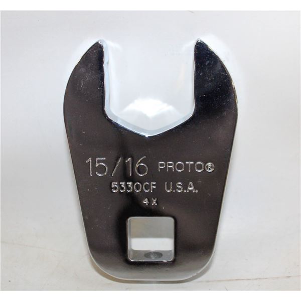15/16 PROTO CROWFOOT WRENCH