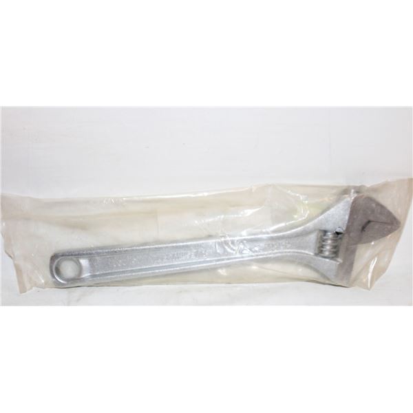 WESTWARD 12" ADJUSTABLE WRENCH
