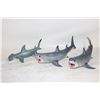 Image 1 : PAPO 2011 HAMMERHEAD SHARK + TWO 2021 PAPO GREAT