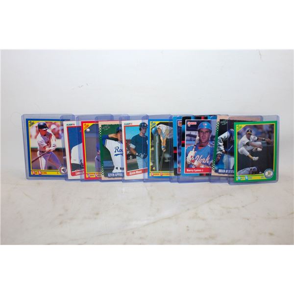 (10) MLB COLLECTOR BASEBALL CARDS