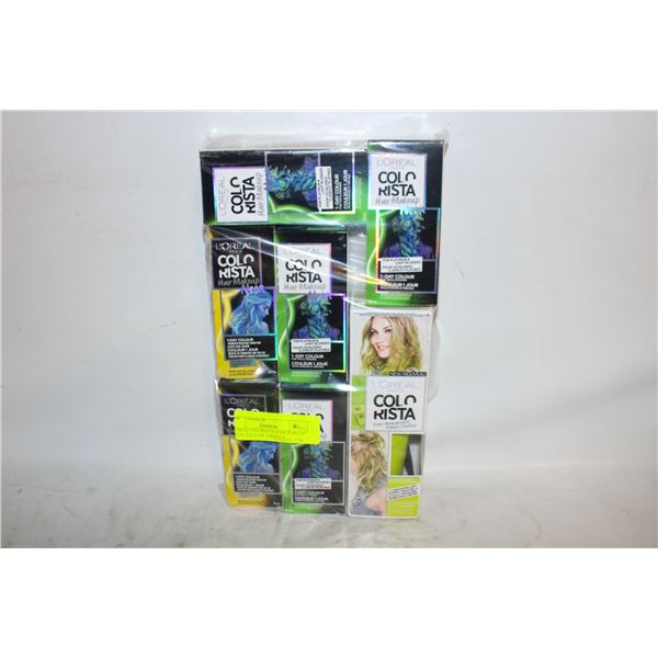 LOREAL COLORISTA HAIR MAKEUP NEON ,YELLOW ,GREEN &