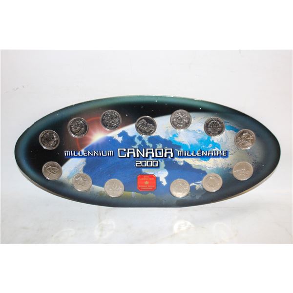 CANADA MILLENIUM 2000 QUARTER SET