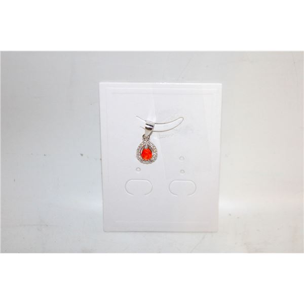 #120- NATURAL BLUE SAPPHIR PENDANT