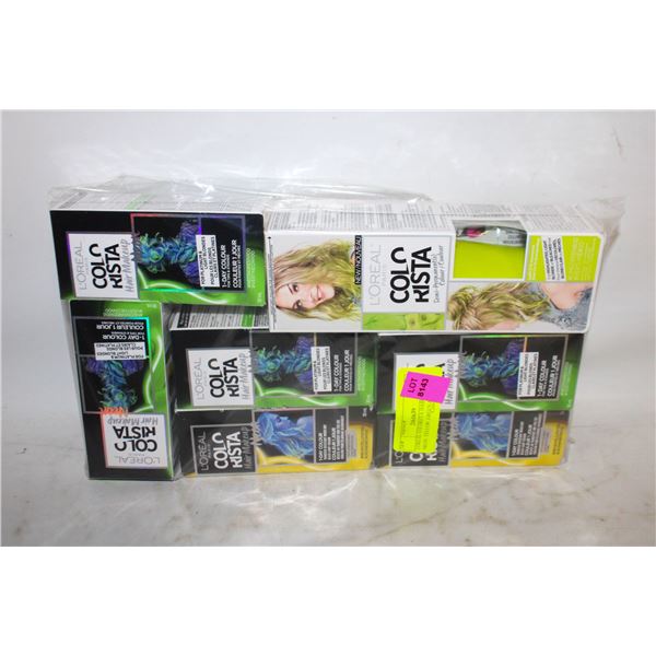 LOREAL COLORISTA HAIR MAKEUP NEON ,YELLOW ,GREEN &