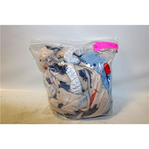 NEW PEKKLE 2PC MICROPOLAR SLEEPERS 9M