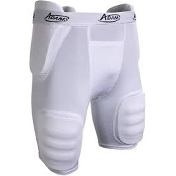 NEW ADAMS FOOTBALL PANTS PADS SMALL