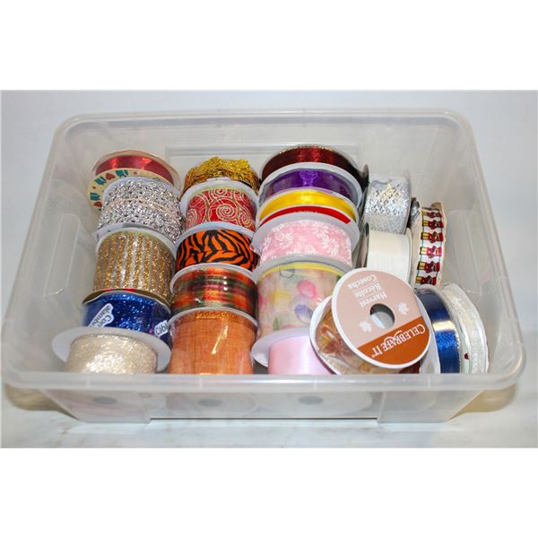 FABRIC RIBBON LOT