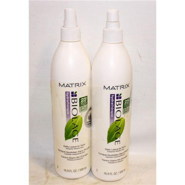 2 MATRIX BIOLAGE DAILY LEAVE-IN TONIC 500 ML