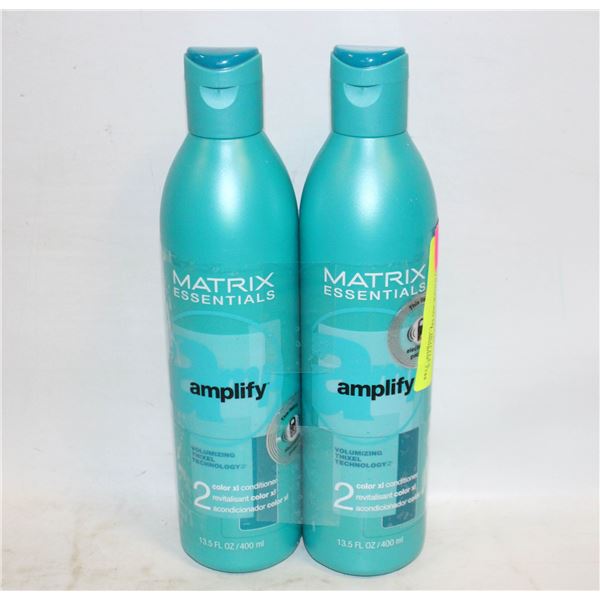 2 MATRIX ESSENTIALS XL CONDITIONER 400 ML BOTTLES