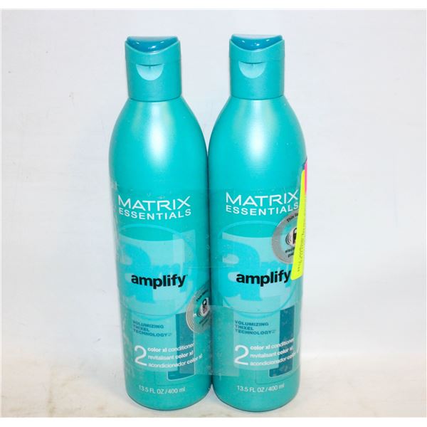 2 MATRIX ESSENTIALS XL CONDITIONER 400 ML BOTTLES