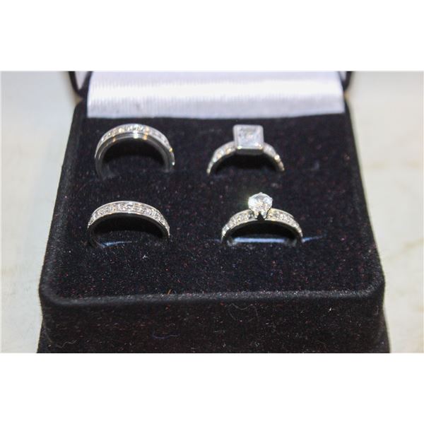 NEW 4PCS/SET RING SET
