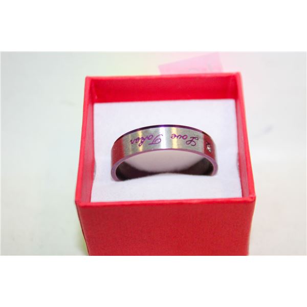 NEW LOVE FOREVER MEN'S BAND SZ12