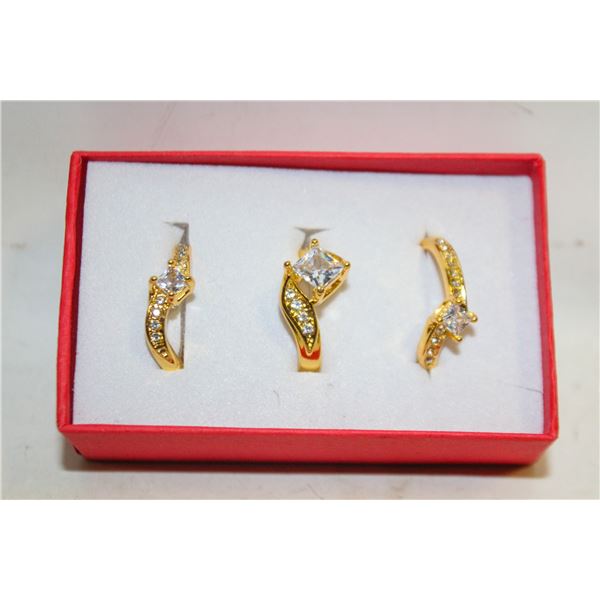 NEW 3PCS/SET RING SET SZ9