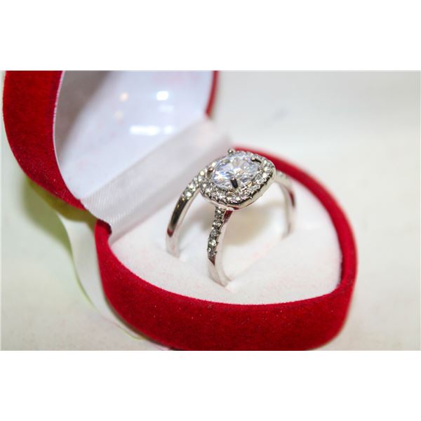 NEW 2PCS/SET RING SET SZ9