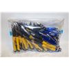 Image 1 : 60 BLUE INK PENS LOT