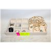 Image 1 : JEWELRY ORGANIZER TRAY WITH RINGS AND BANGLES