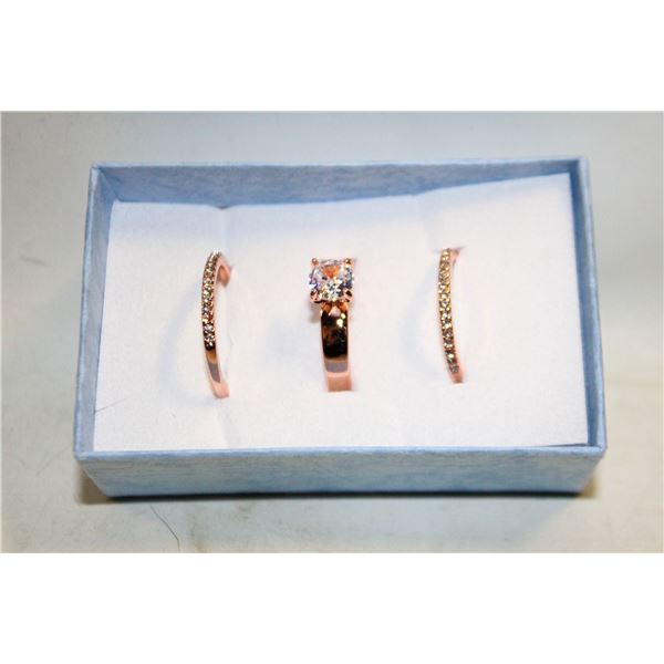 NEW 3PCS/SET RING SET SZ9