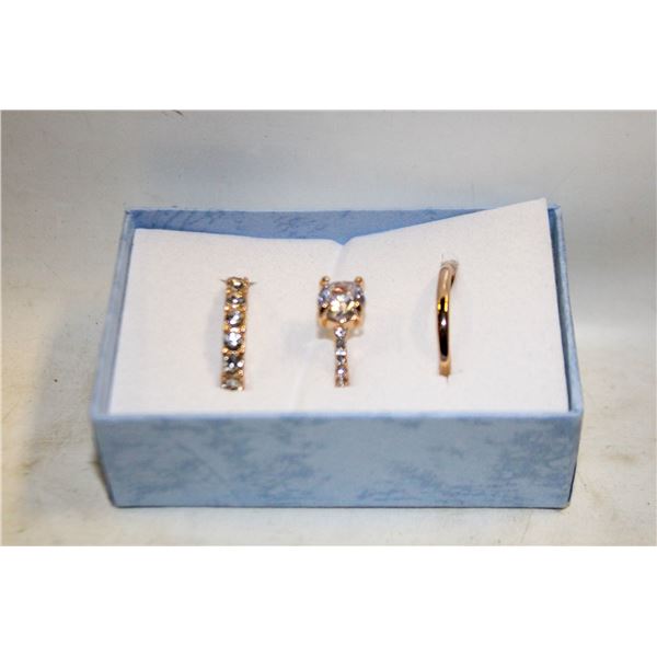 NEW 3PCS/SET RING SET SZ9