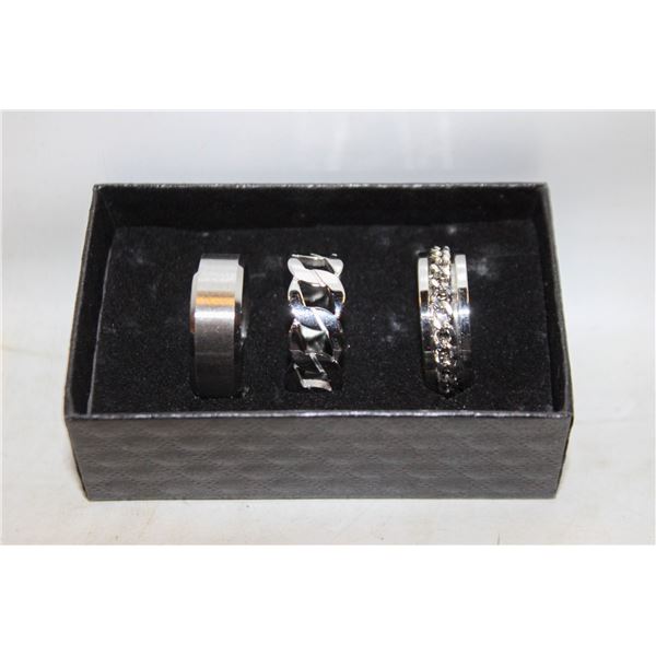 NEW 3PCS/SET MEN'S BANDS - SIZE 11