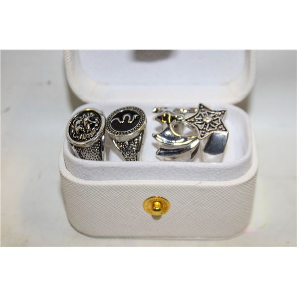 NEW 4PCS/SET RING SET SZ7