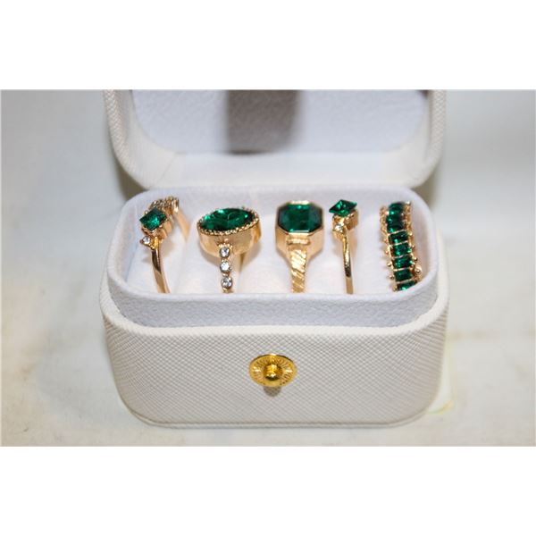 NEW 5PCS/SET RING SET