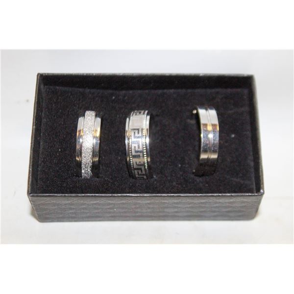 NEW 3PCS/SET MEN'S  BANDS - SIZE 11
