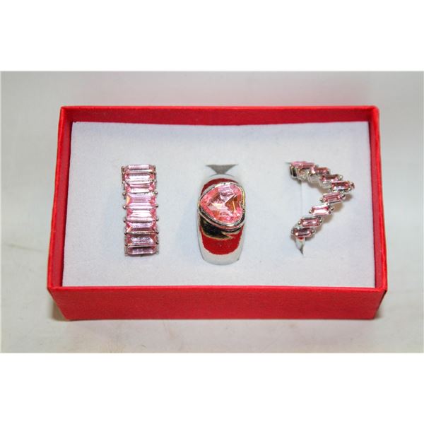 NEW 3PCS/SET RING SET SZ8