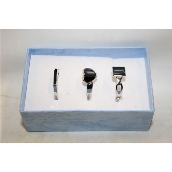 NEW 3PCS/SET RING SET SZ7