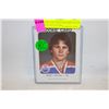 Image 1 : 1981-82 ANDY MOOG ROOKIE OILERS GOALIE SIGNATURE