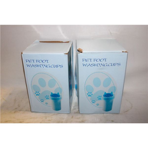 2 PACK PET PAW CLEANER FOR DOGS PORTABLE