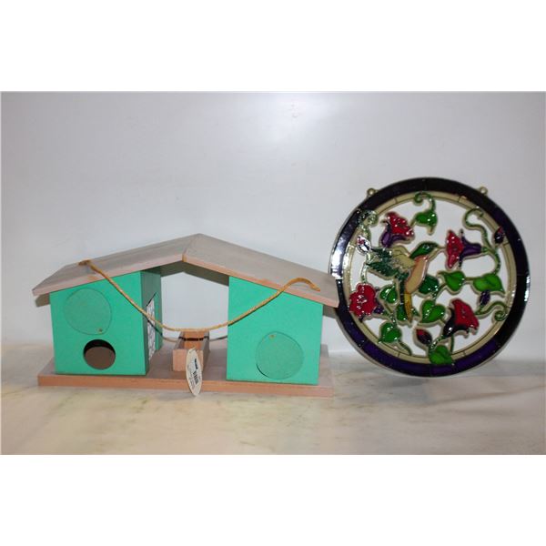BIRD HOUSE & SUN CATCHER TOGETHER-ESTATE