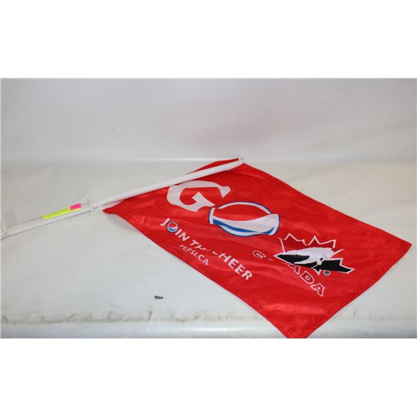 60 CANADA HOCKEY FLAG JOIN THE CHEER PEPSI