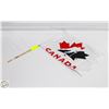 Image 1 : NEW FLAG CANADA HOCKEY WHITE
