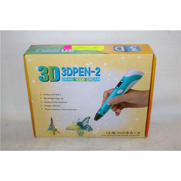 3D PEN PRINTER PEN PENCIL DIY COLORED PEN