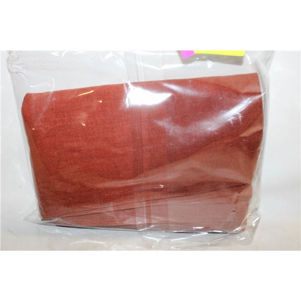 4 PCS SOLID COLORED TERRACOTTA ORANGE