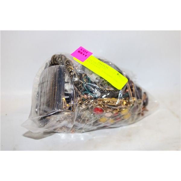 BAG FULL OF ESTATE JEWELRY-ESTATE