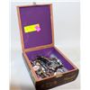 Image 1 : CIGAR BOX FULL OF ESTATE MENS WATCHES,
