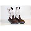 Image 1 : OLD WEST SIZE 10 KIDS COWBOY BOOTS-ESTATE