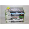 Image 1 : 9 XBOX 360 GAMES