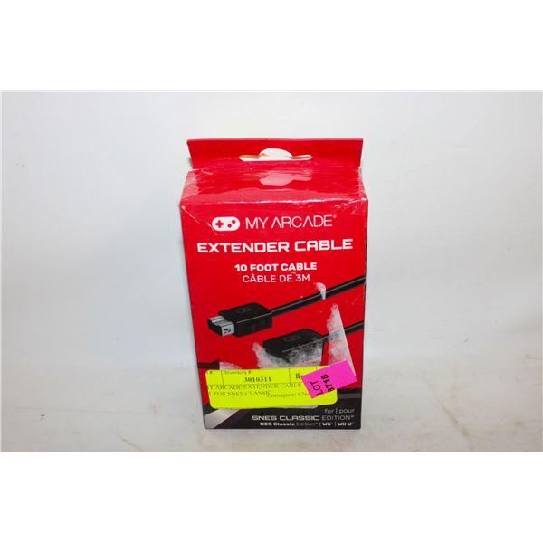 MY ARCADE EXTENDER CABLE 10 FT FOR SNES CLASSIC