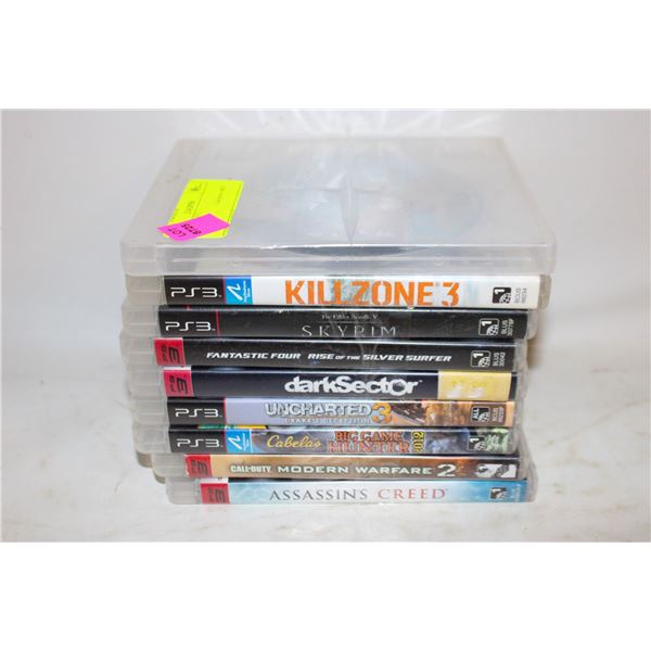 (9) PS3 GAMES