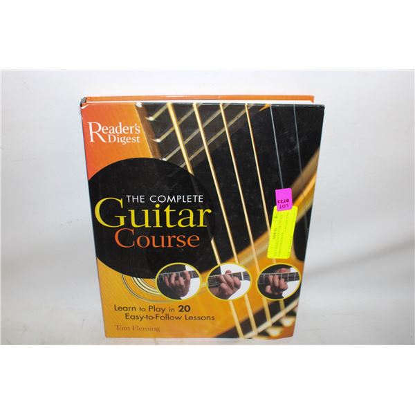 THE COMPLETE GUITAR COURSE HARDCOVER BOOK