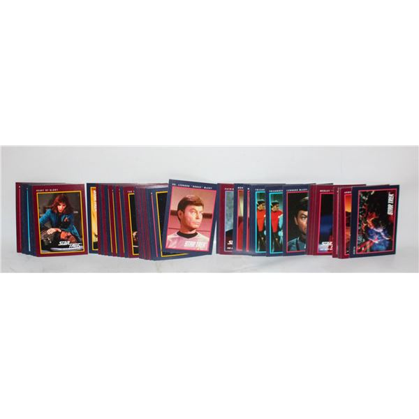 OVER 60 STAR TREK CARDS