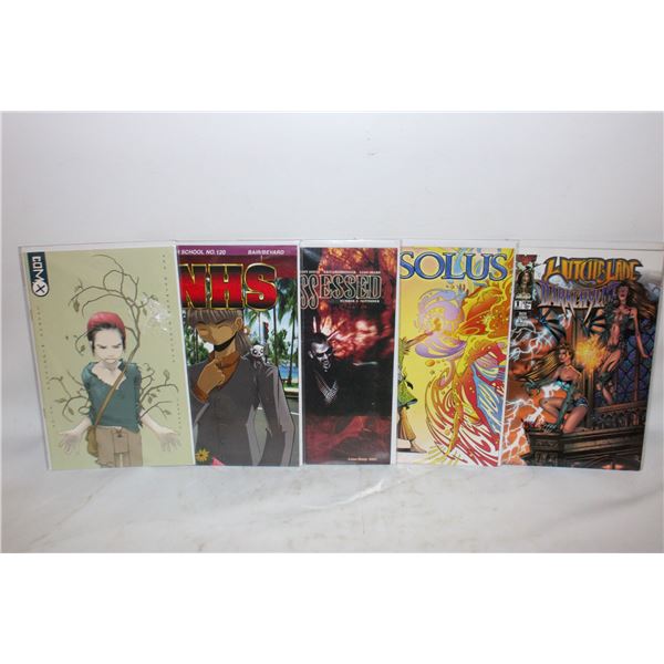 LOT OF 4 COMICS ASSORTED
