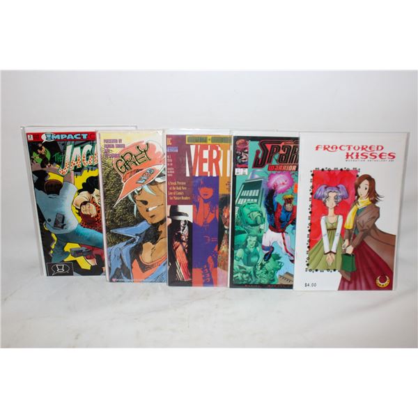 LOT OF 5 COMICS