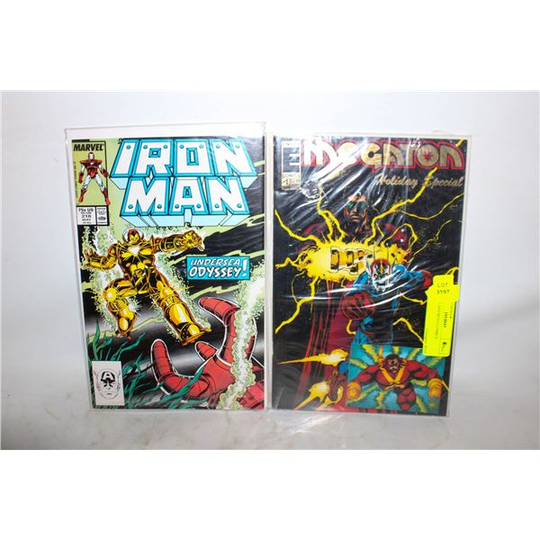 IRON MAN + MEGATRON COMICS