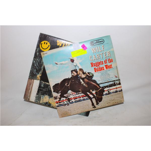 2 WILF CARTER RECORDS