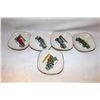 Image 1 : 5 VINTAGE BARENTHER GERMANY PLATE SET