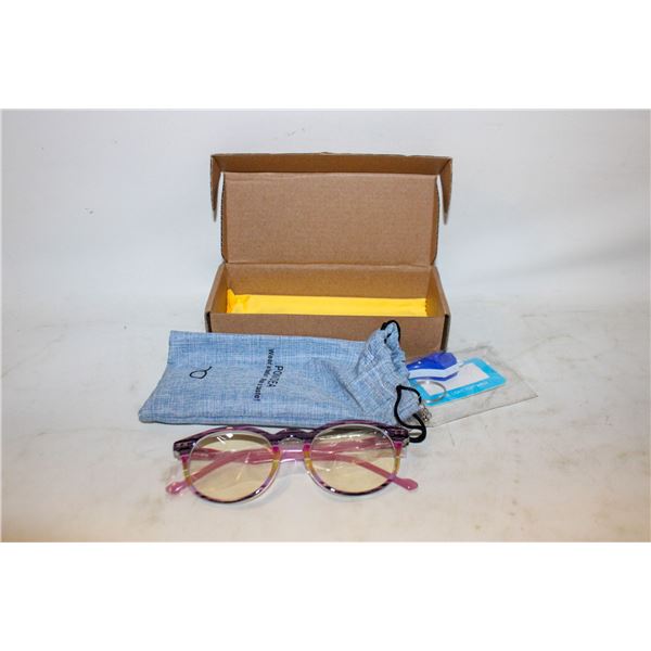 NEW BLACK WOMENS BLUE LIGHT GLASSES