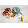 Image 1 : 2 TOM AND JERRY PLUSIES WITH TAGS